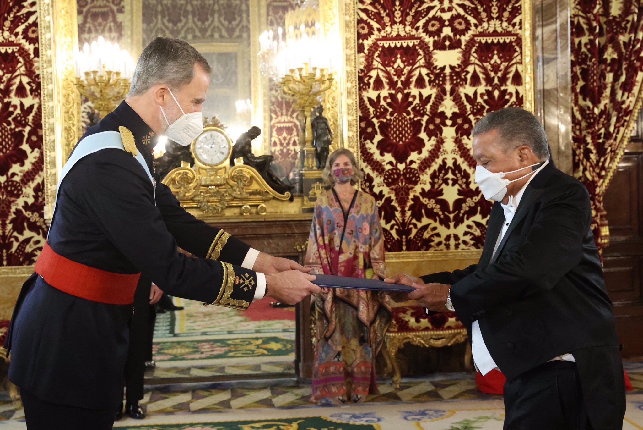 Su Majestad El Rey Felipe Vi Recibe Las Cartas Credenciales Del Nuevo