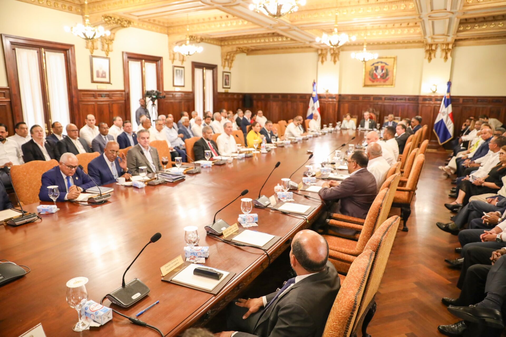 Presidente Abinader encabeza consejo de ministros y directores para ...