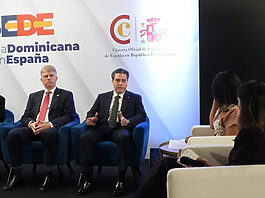 Alejandro Campos destaca transformación del sistema portuario dominicano durante la Semana Dominicana en España