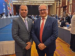 Garibaldy Bautista, presidente del COD, electo miembro del Comité Ejecutivo de la WBSC