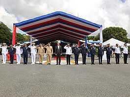 Presidente Abinader encabeza cuadragésima octava graduación de 64 nuevos cadetes de la Policía Nacional formados bajo el Modelo de Transformación