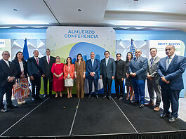Cámara de Comercio y Producción de Santiago recibe a la Embajadora de los Estados Unidos en su primera visita oficial a la ciudad