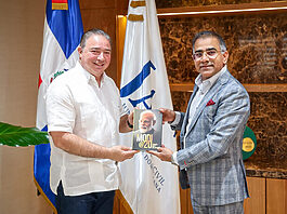 República Dominicana e India avanzan en acuerdo aéreo bilateral