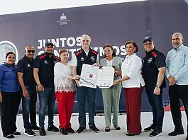 Luis Miguel De Camps lidera misión de Agentes al 100 “Escudo contra la Violencia” para promover la cultura de paz y la convivencia pacífica