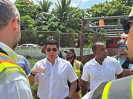 Fellito Suberví avanza en proyectos de agua potable que beneficiarán a más de 124 mil habitantes en Manoguayabo y Los AlcarrizosCAASD lleva servicio de agua potable y sanitario que beneficiará a múltiples sectores de SDO y Los Alcarrizos