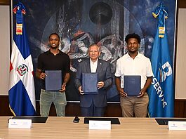 Banreservas incorpora a Jean Montero y Andrés Feliz como embajadores para fortalecer el orgullo dominicano en Europa