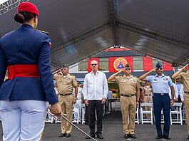 Presidente Abinader inaugura moderna sede del CEMED, equipada para continuar fortaleciendo la capacidad estratégica y operativa de respuesta del Estado ante emergencias y desastres