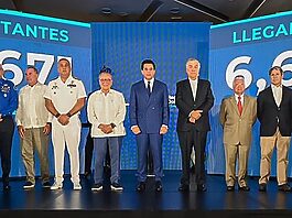 Turismo rompe récords en llegadas con 6.6 millones de visitantes, rumbo a cerrar con 12 millones.