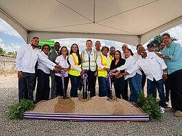 Santo Domingo Norte contará por primera vez con un mercado municipal gracias al MIVHED; ministro Ito Bisonó deja iniciados los trabajos de construcción