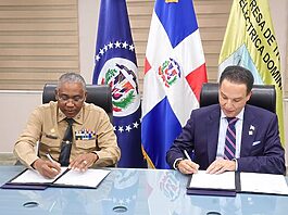 ETED y la Armada de República Dominicana articulan esfuerzos para el resguardo del Sistema de Transmisión Eléctrica Nacional y fortalecimiento de capacidades.