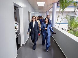 Raquel Peña da seguimiento a los avances del Plan de Seguridad Ciudadana