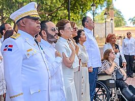 Carolina Mejía conmemora el 528 aniversario de Santo Domingo