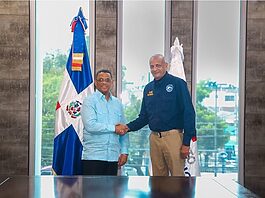 Director del COE y el Departamento Aeroportuario coordinan uso de aeropuertos, aeródromos y helipuertos para emergencias y desastres