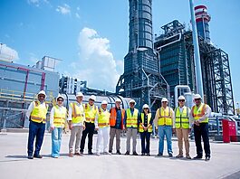 Ministro Santos destaca avance de Manzanillo Gas & Power; proyecto registra un 66.9 % de ejecución y entrará en operación en 2028