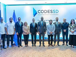 CODESSD se reúne con el vicepresidente de El Salvador, Félix Ulloa