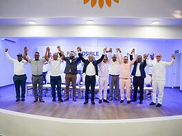 Milton Morrison juramenta 350 nuevos dirigentes en Santiago y fortalece la presencia de País Posible en el Cibao