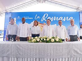 MICM inaugura la Ruta Mipymes en La Romana; Ministro Yayo Sanz Lovatón destaca financiamientos al sector