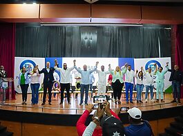 País Posible suma 485 nuevos dirigentes en La Vega durante acto encabezado por Milton Morrison